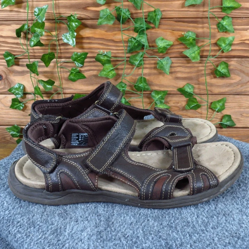 Wrangler MNWR28OP003 Mens Sport Sandals‎ Size 13 Casual Outdoor Brown Synthetic